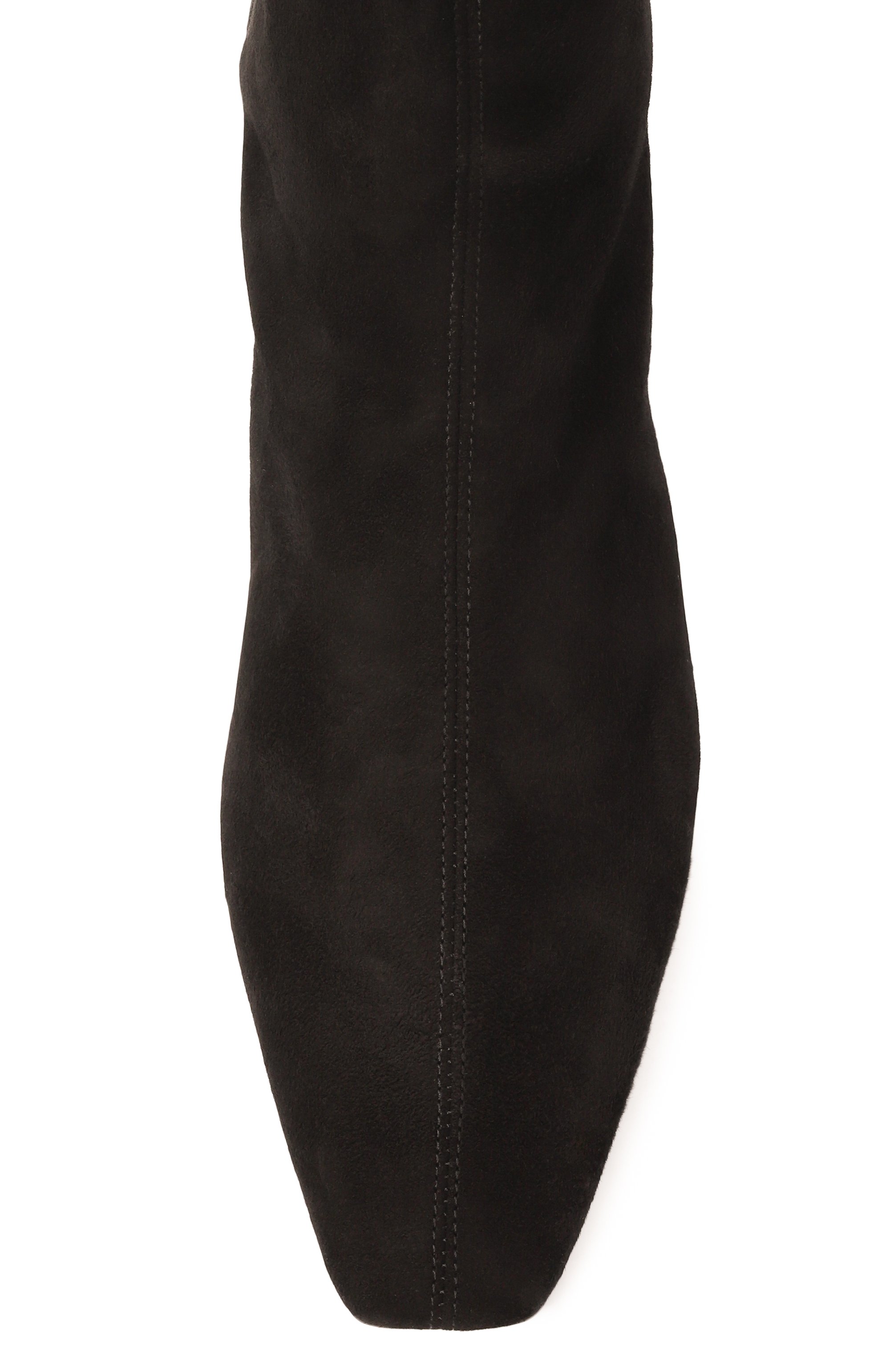 Замшевые ботильоны saint honore 35 AQUAZZURA черного цвета по цене 99100 руб., арт. SH0MIDB8/SUE, фото 6 Замшевые ботильоны saint honore 35 AQUAZZURA, арт. SH0MIDB8/SUE, фото 6