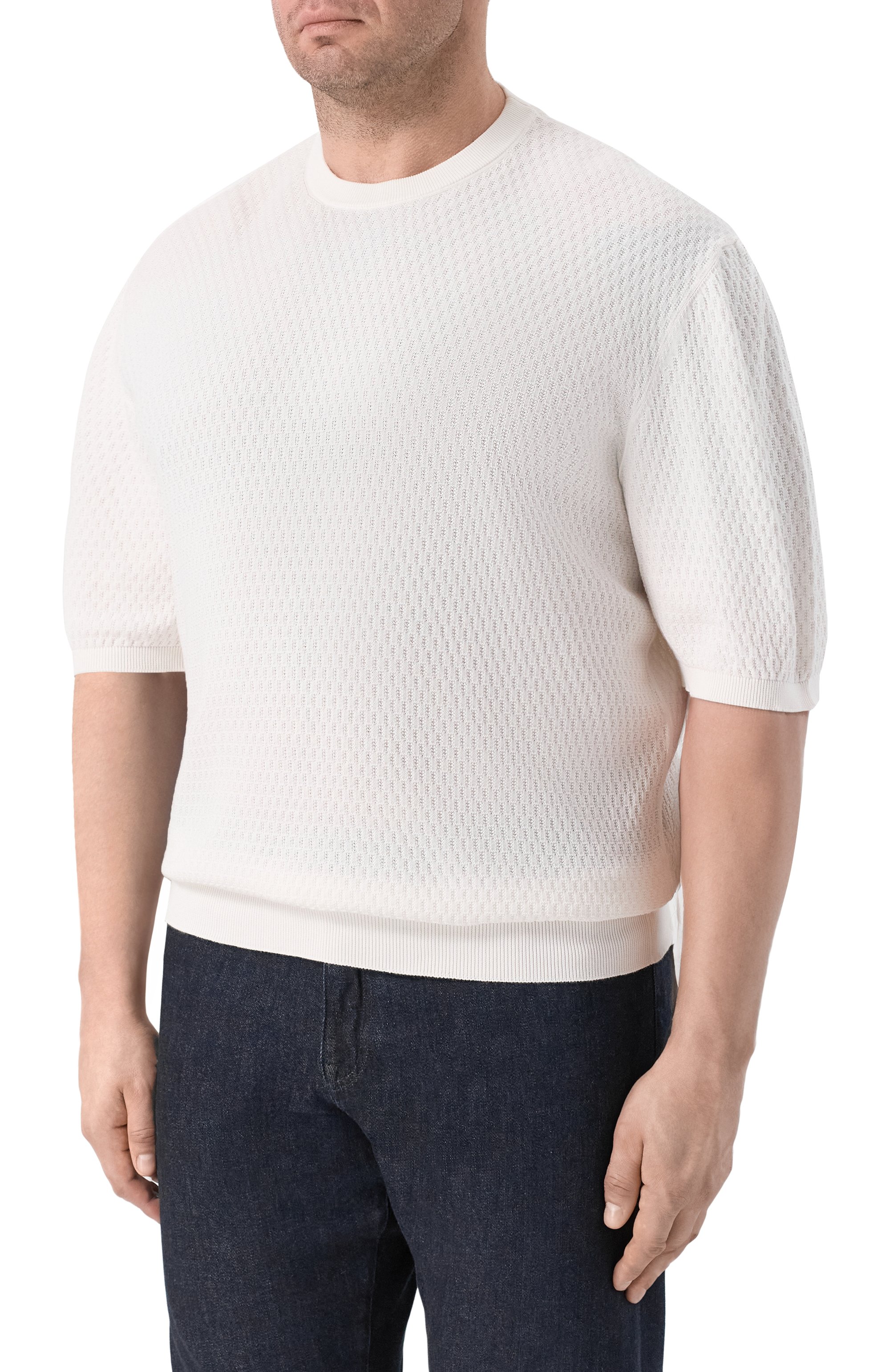 Хлопковый джемпер CORTIGIANI, арт. 4AS120, фото 3