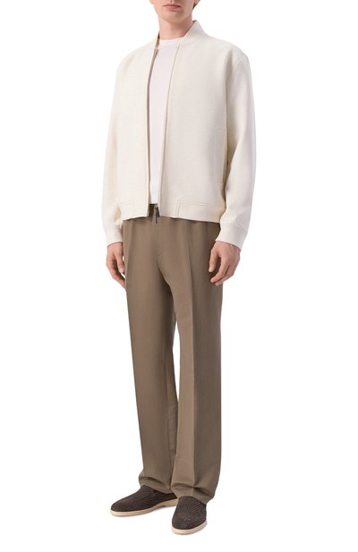 Брюки изо льна и хлопка BRIONI, арт. RP2Z0L/PA106, фото 2