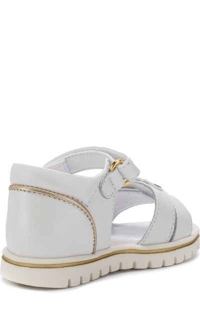 Кожаные сандалии с застежками велькр о и стразами MISSOURI, арт. 5125 A/18-26, фото 3