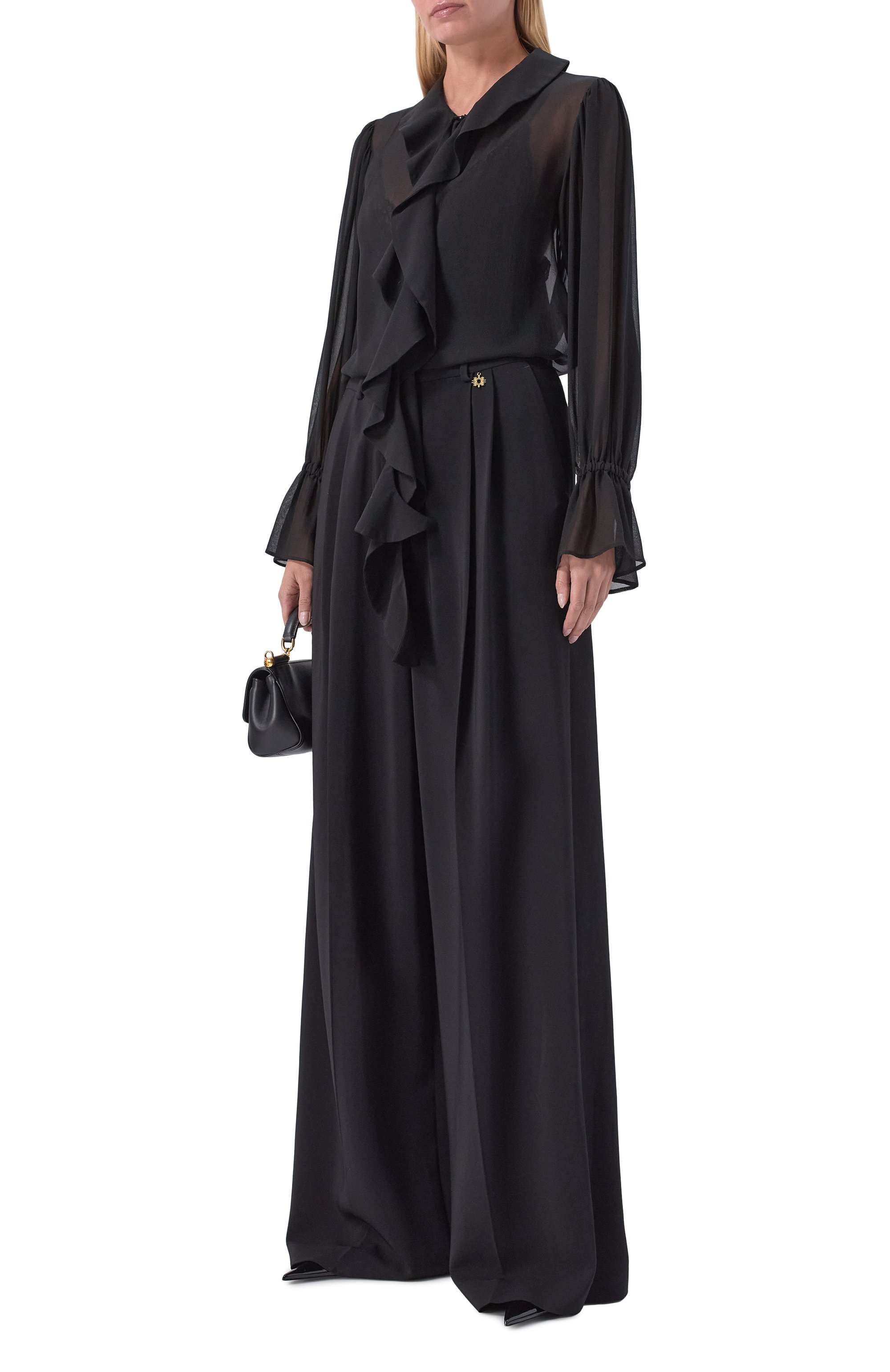 Брюки из вискозы ZUHAIR MURAD, арт. STR26314/CRCA020, фото 2