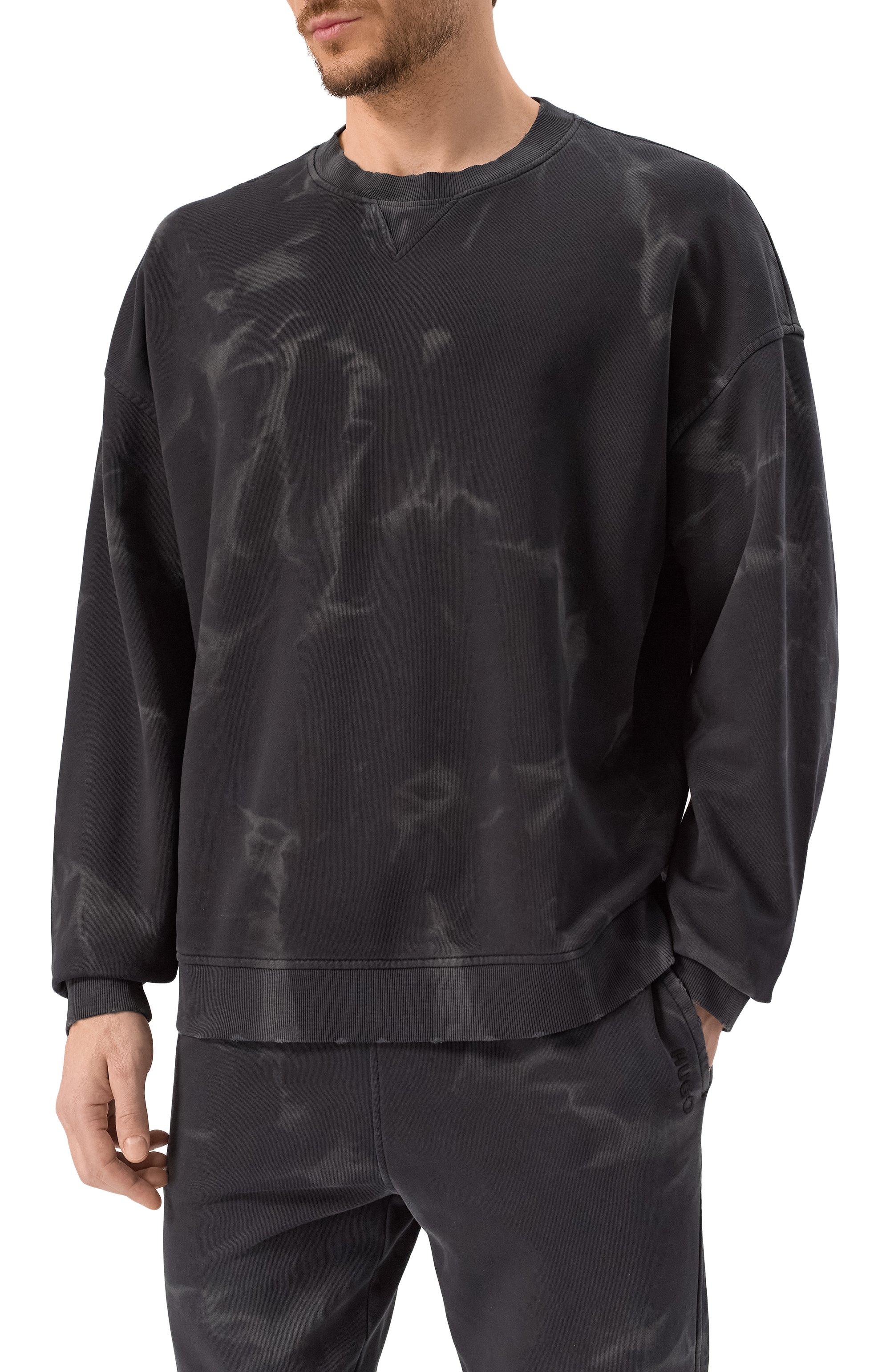 Хлопковый свитшот HUGO BLUE, арт. 50534266, фото 3