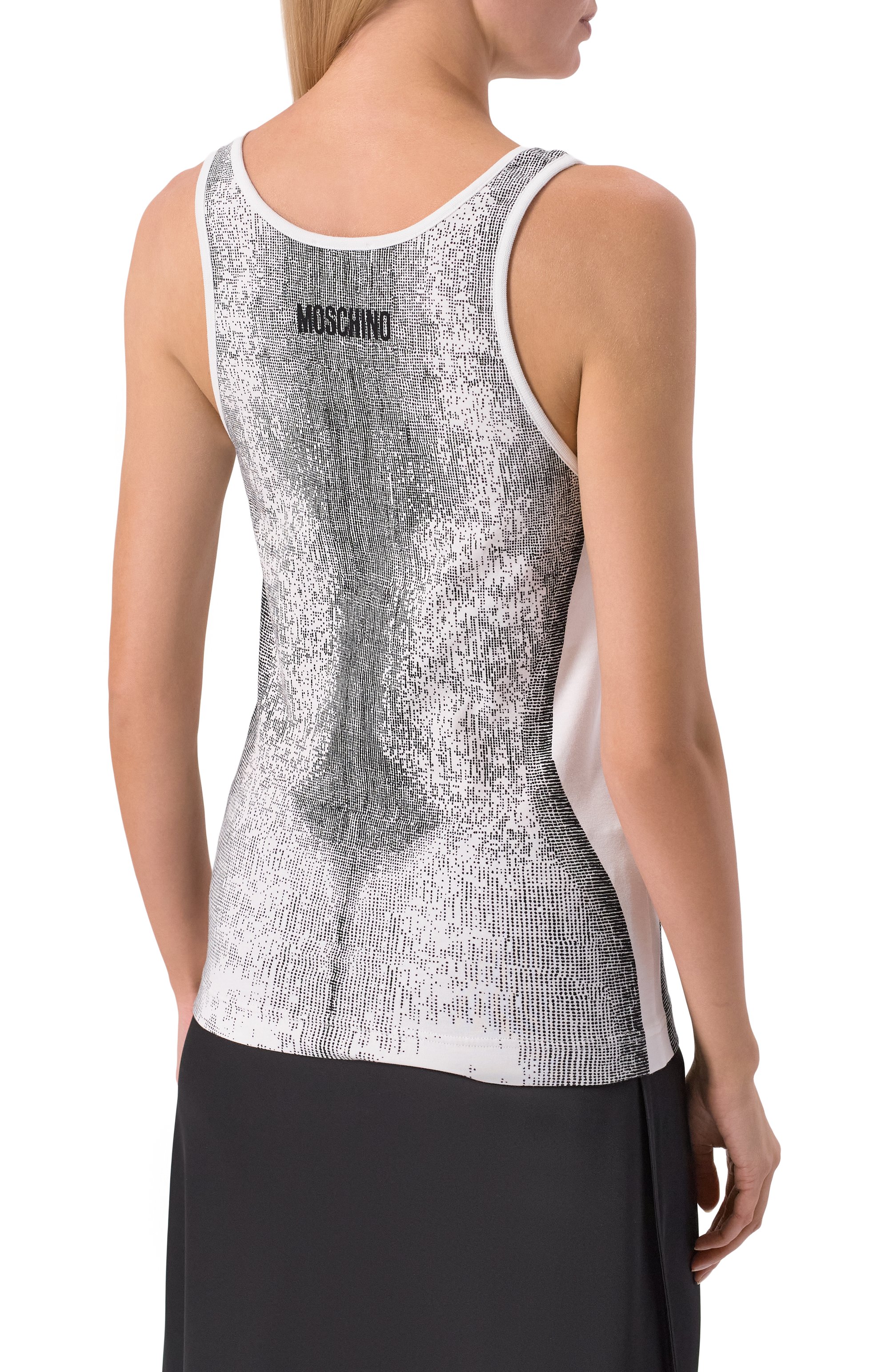 Хлопковая майка MOSCHINO, арт. A1206/0535, фото 4