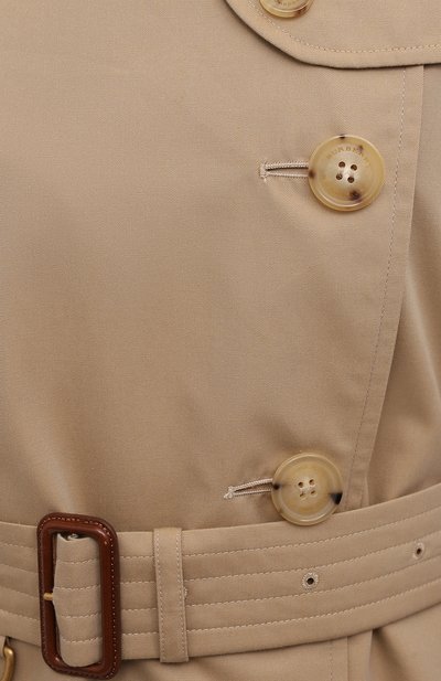 Хлопковый тренч BURBERRY, арт. 4073370, фото 5