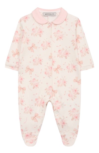 Хлопковый комбинезон MONNALISA, арт. 35F201