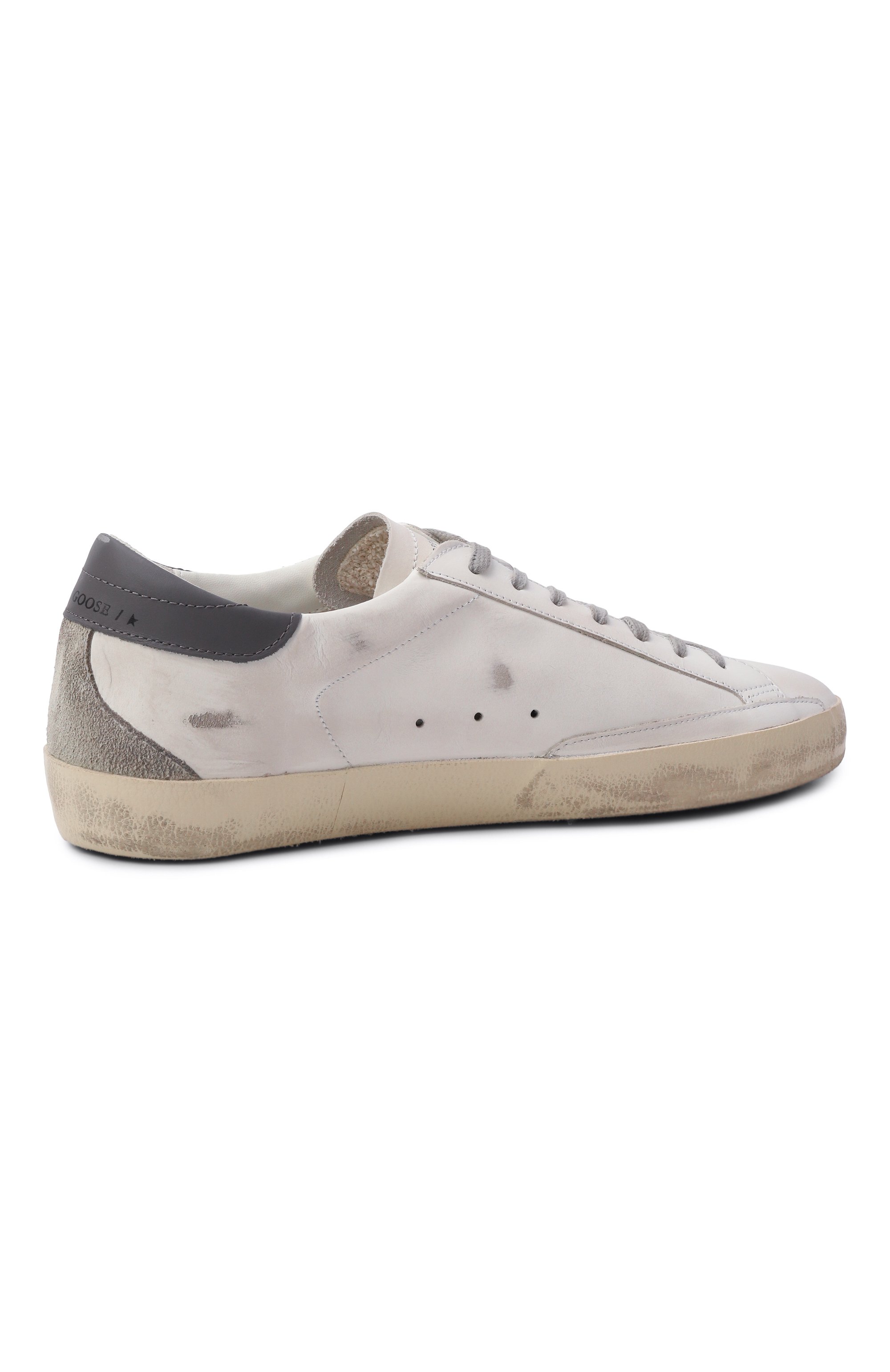 Кожаные кеды super-star GOLDEN GOOSE DELUXE BRAND, арт. GMF00102.F006113, фото 5