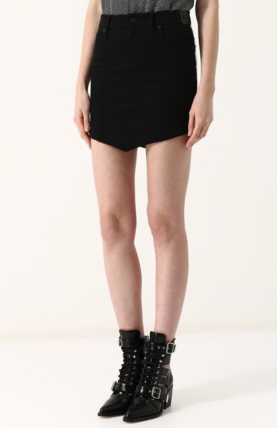 Однотонная мини-юбка с карманами RTA, арт. WS8172-522JTVIX, фото 3