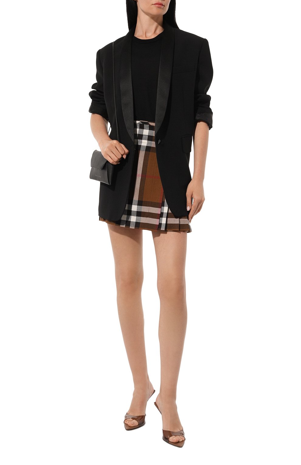 Шерстяная юбка BURBERRY, арт. 8063237, фото 2