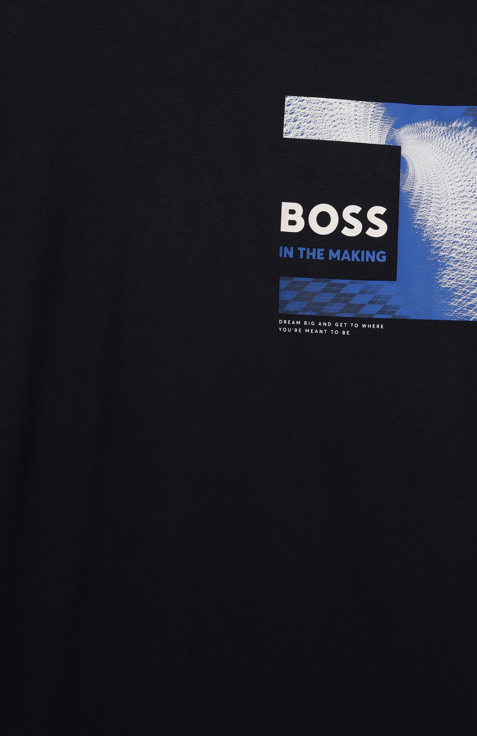 Хлопковый лонгслив BOSS, арт. J51215/14A-16A, фото 3