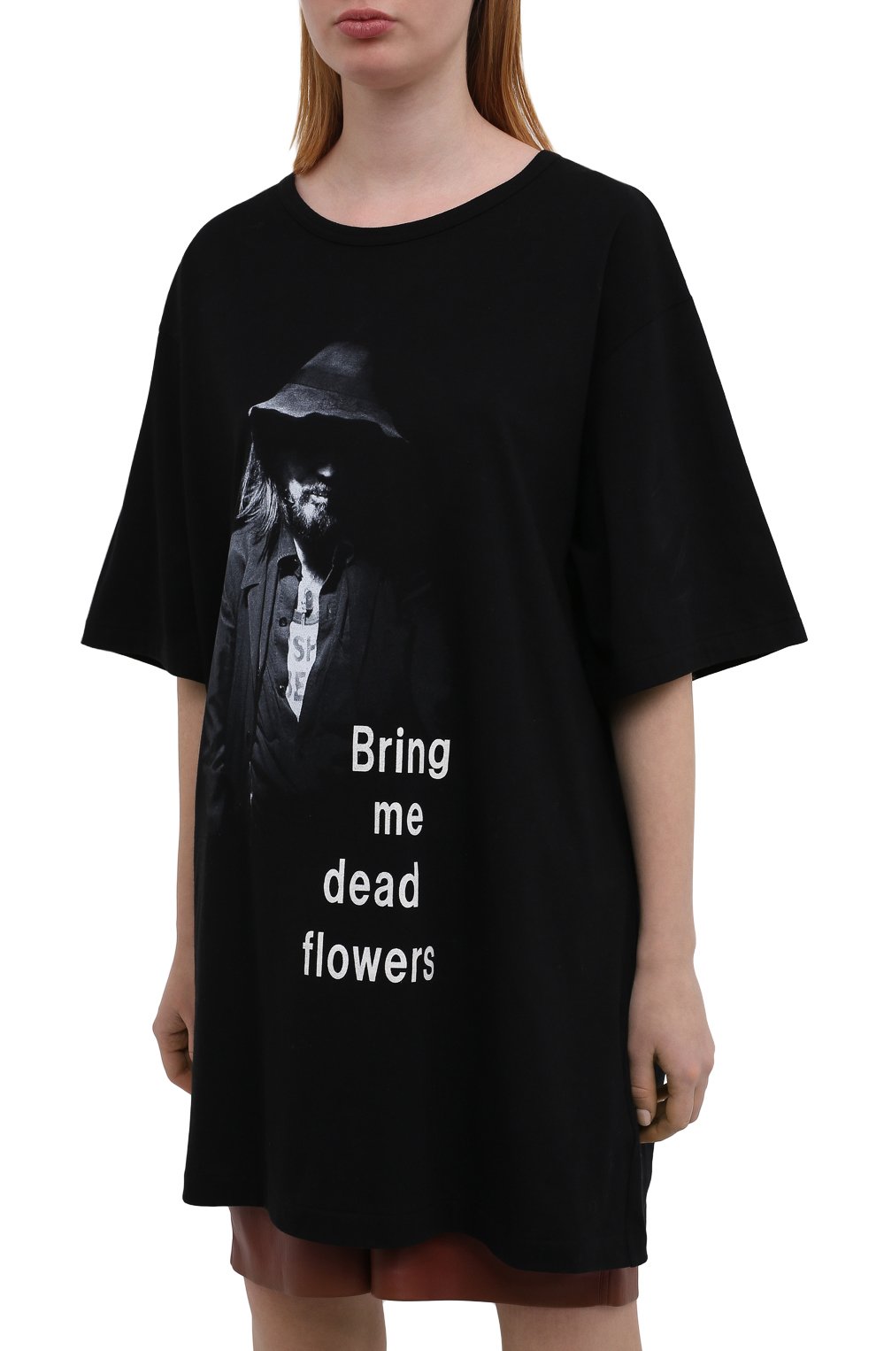 Хлопковая футболка YOHJI YAMAMOTO, арт. FD-T15-076, фото 3