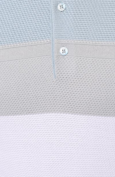 Поло из хлопка и шелка ZILLI, арт. KBP002M0142VH0L00, фото 5