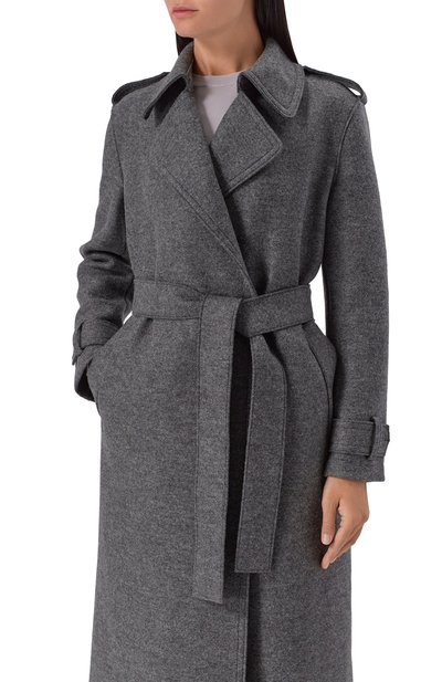 Шерстяное пальто HARRIS WHARF LONDON, арт. AA1343MLK-Y, фото 5