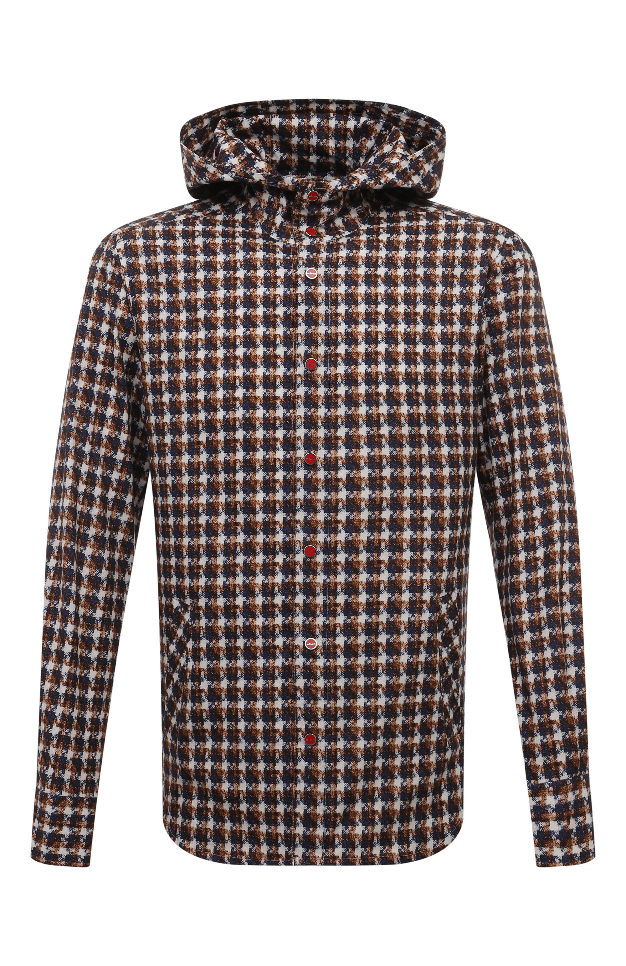 Хлопковая рубашка KITON, арт. UMCMARH0867205, фото 1