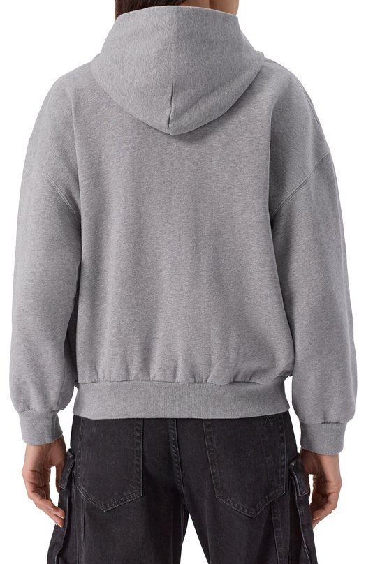 Хлопковая толстовка Balenciaga 833399/TSVP2 Серый  833399/TSVP2 Фото 4