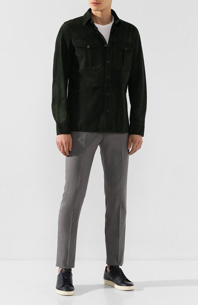 Замшевая рубашка RALPH LAUREN, арт. 790654923, фото 2