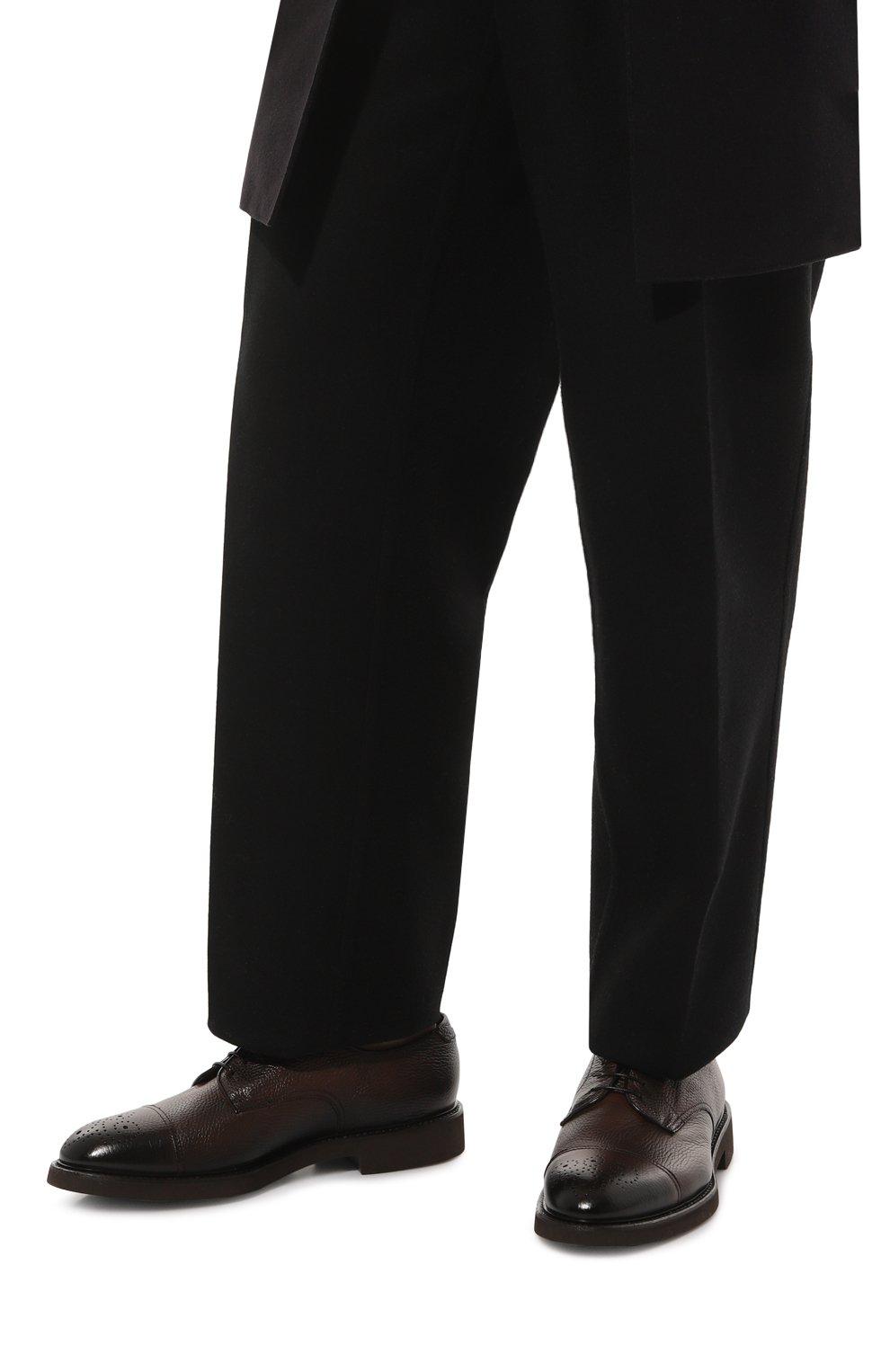 Кожаные дерби DOUCAL'S, арт. DU2900VER0UN019T, фото 3