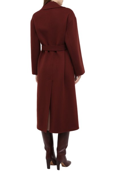 Кашемировое пальто LORO PIANA бордового цвета по цене 995000 руб., арт. FAL3652, фото 4 Кашемировое пальто LORO PIANA, арт. FAL3652, фото 4