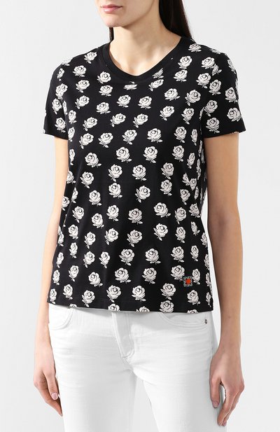 Хлопковая футболка KENZO, арт. 2TS793990, фото 3