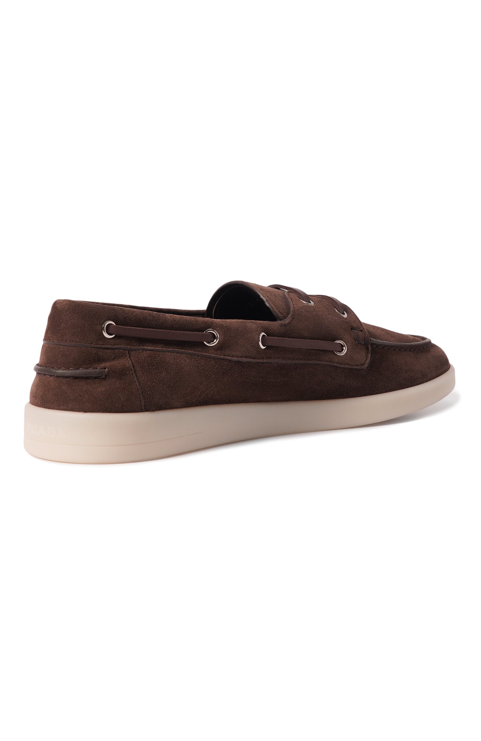 Замшевые топсайдеры PRADA, арт. 2EG503F/G001103, фото 4