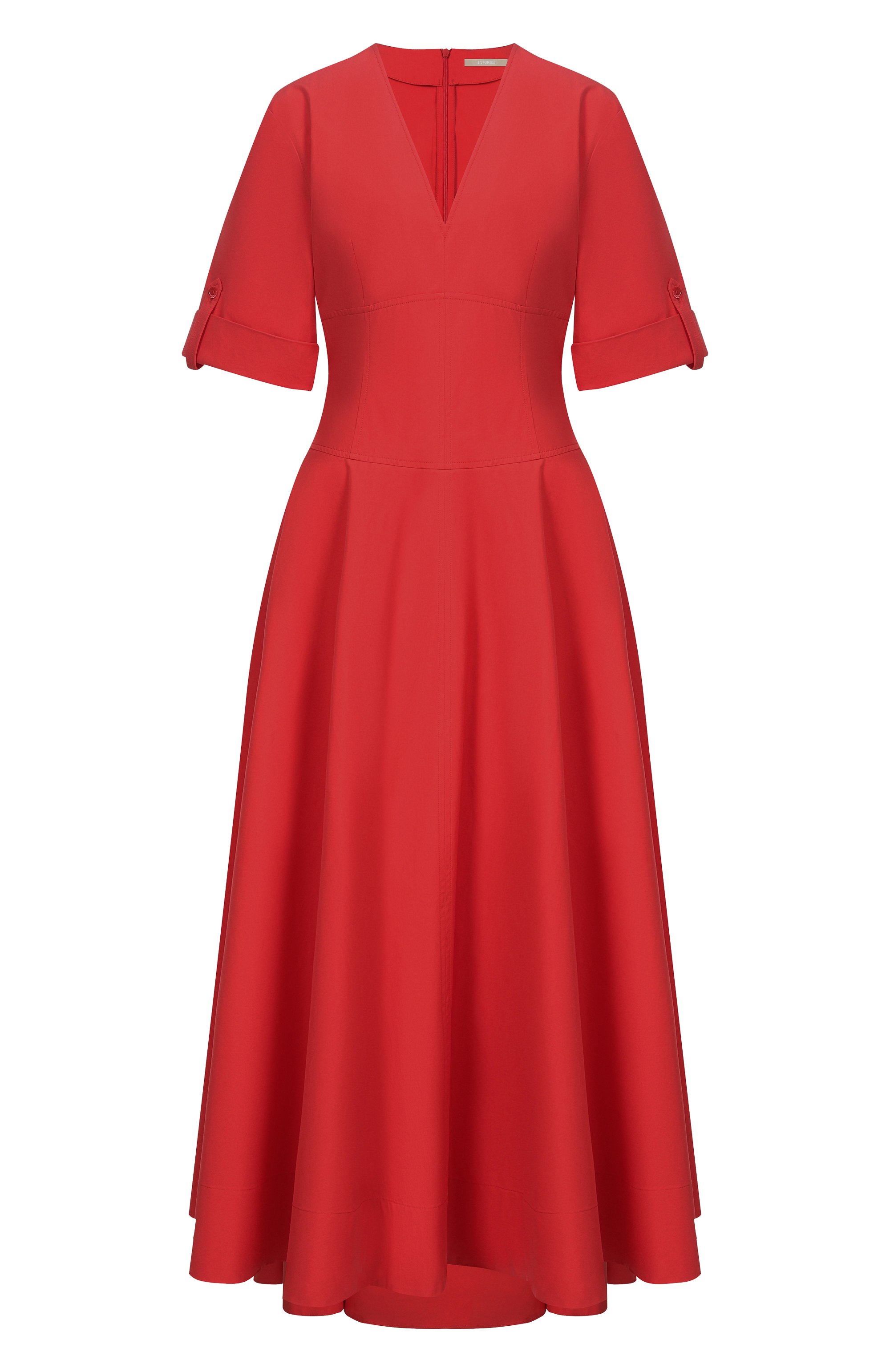 Хлопковое платье 12 STOREEZ, арт. 137346, фото 1