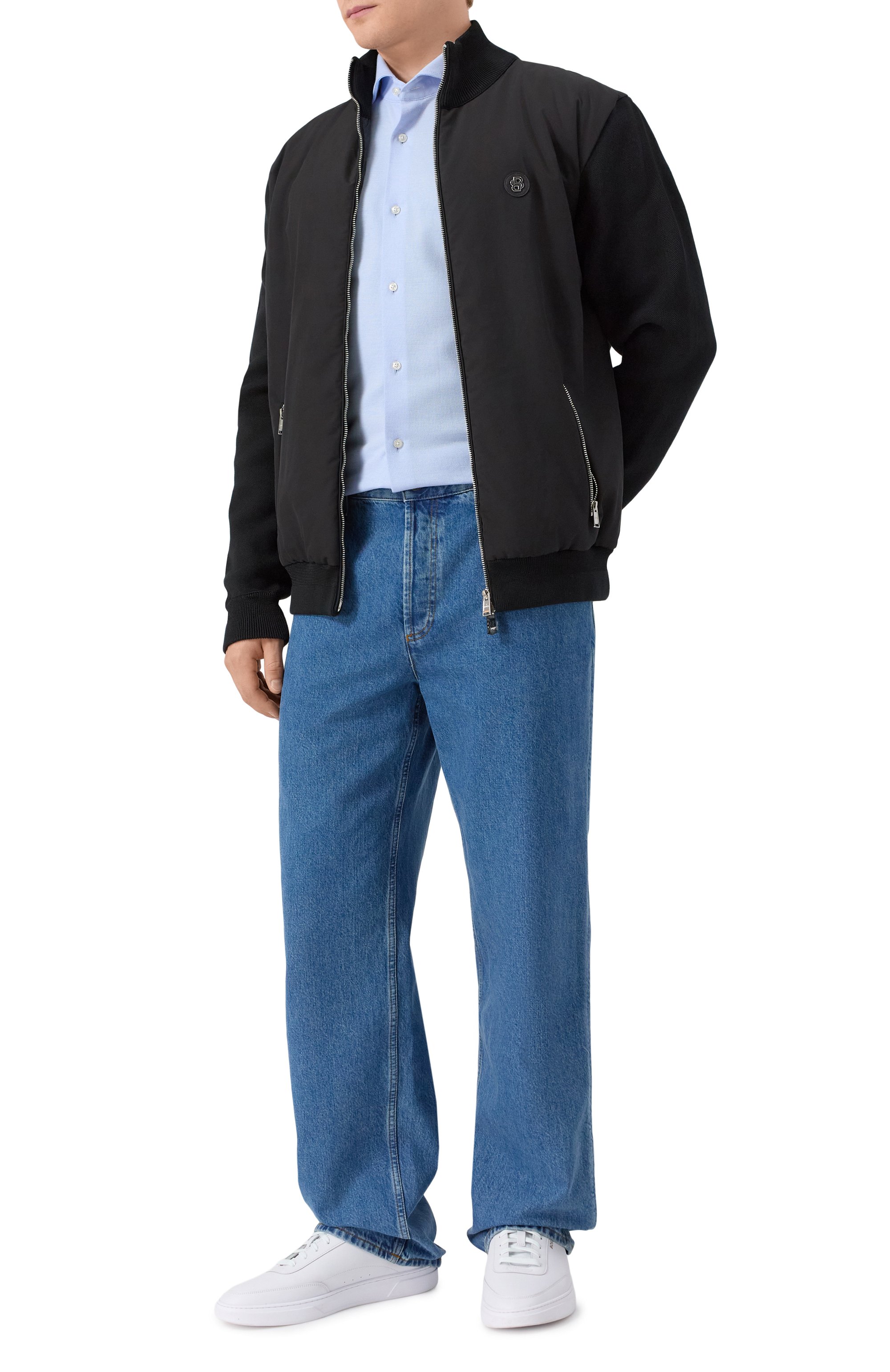 Хлопковая рубашка BOSS, арт. 50527675, фото 2