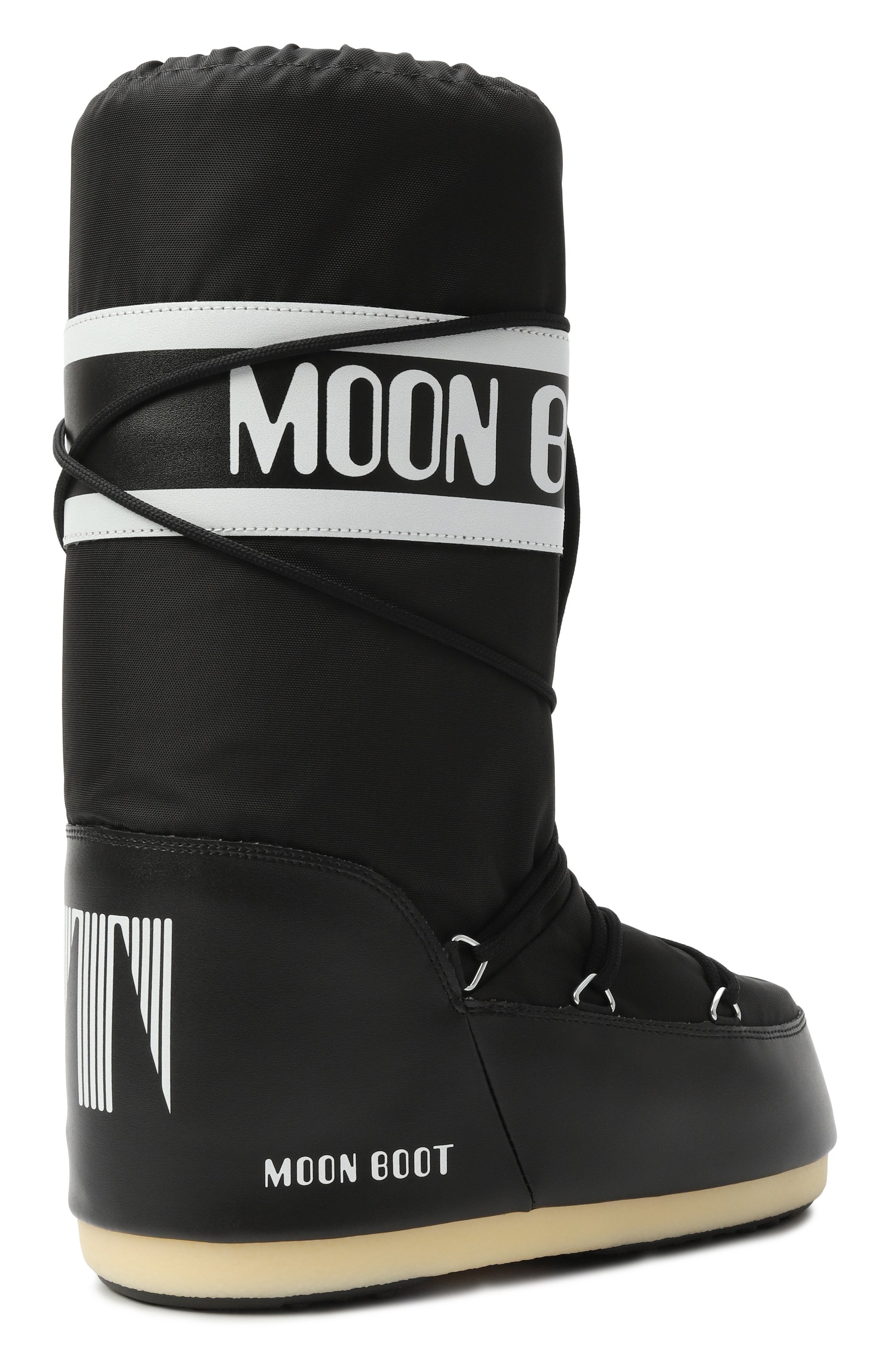 Текстильные сапоги icon MOON BOOT черного цвета по цене 24400 руб., арт. 80D1400440, фото 6 Текстильные сапоги icon MOON BOOT, арт. 80D1400440, фото 6