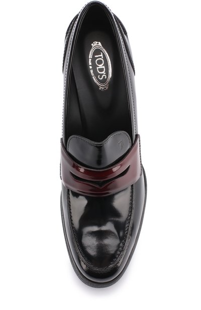 Лаковые туфли на устойчивом каблуке TOD’S, арт. XXW41A0U370SHA567Y, фото 5