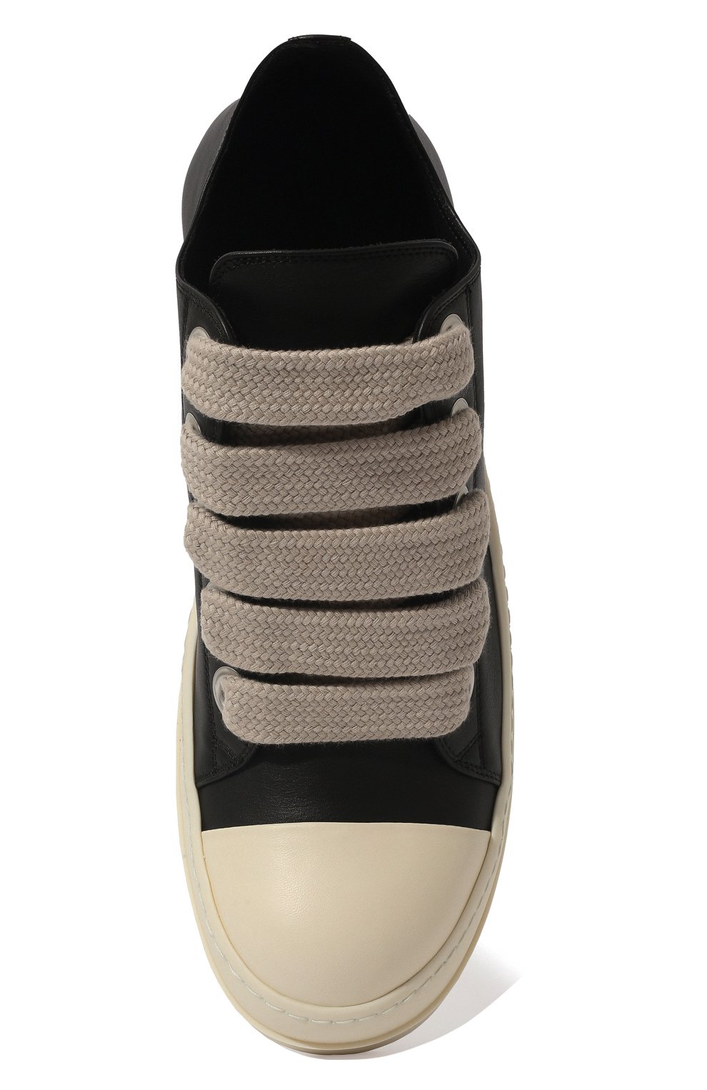 Кожаные кеды RICK OWENS, арт. RU02B2891/LP0W1, фото 6