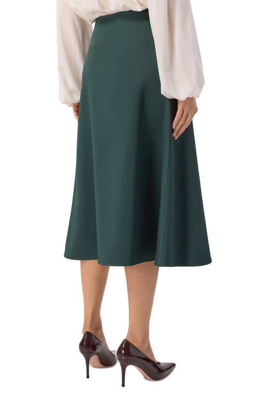 Атласная юбка Kiton D55204K0578G01 Зелёный  D55204K0578G01 Фото 4
