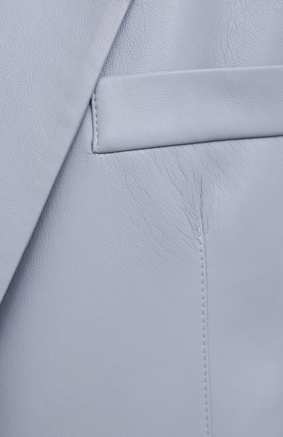 Жакет из экокожи NANUSHKA, арт. EVAN_DUSTY BLUE_VEGAN LEATHER, фото 5