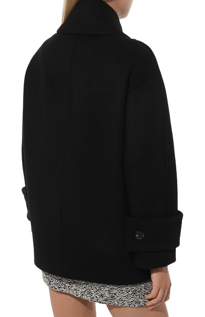 Шерстяное пальто LUDA NIKISHINA, арт. CT/KATE/AW23/black, фото 4