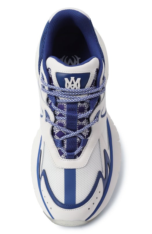 Кожаные кроссовки MA Runner Amiri AMF0SR1089 Белый  AMF0SR1089 Фото 6