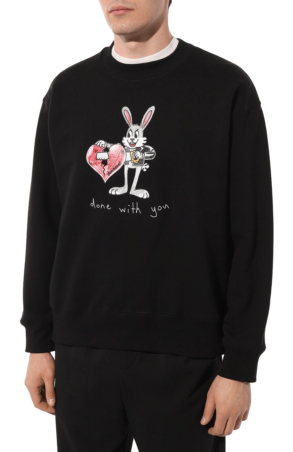 Хлопковый свитшот DOMREBEL, арт. MBREAKUP/SWEATSHIRT, фото 3