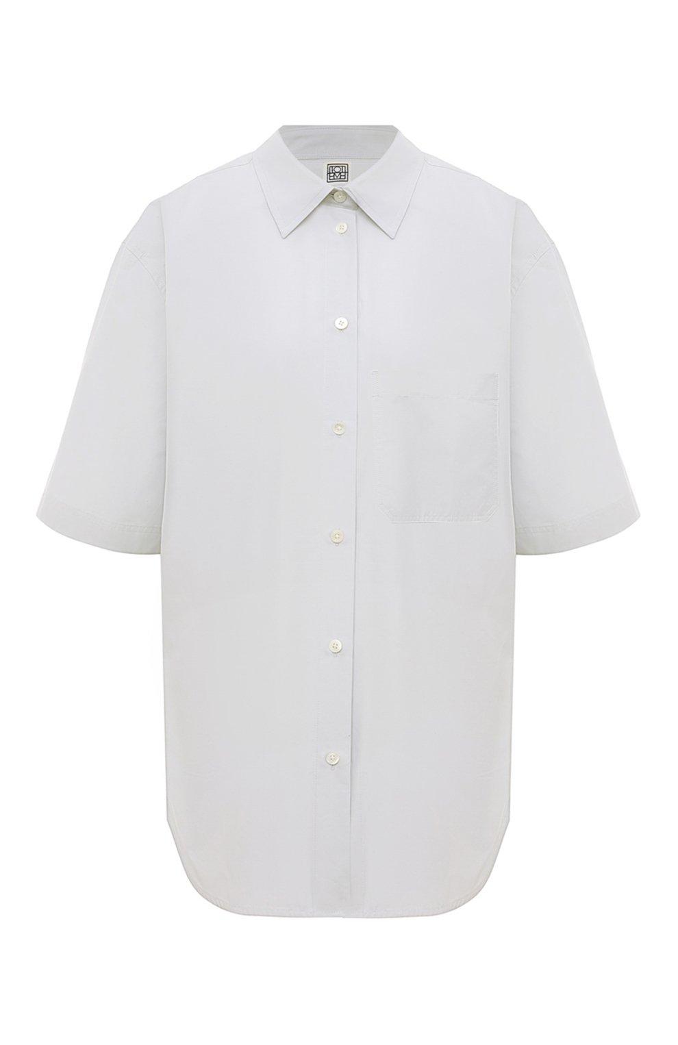 Хлопковая рубашка TOTEME, арт. 242-WRT1438-FB0119, фото 1