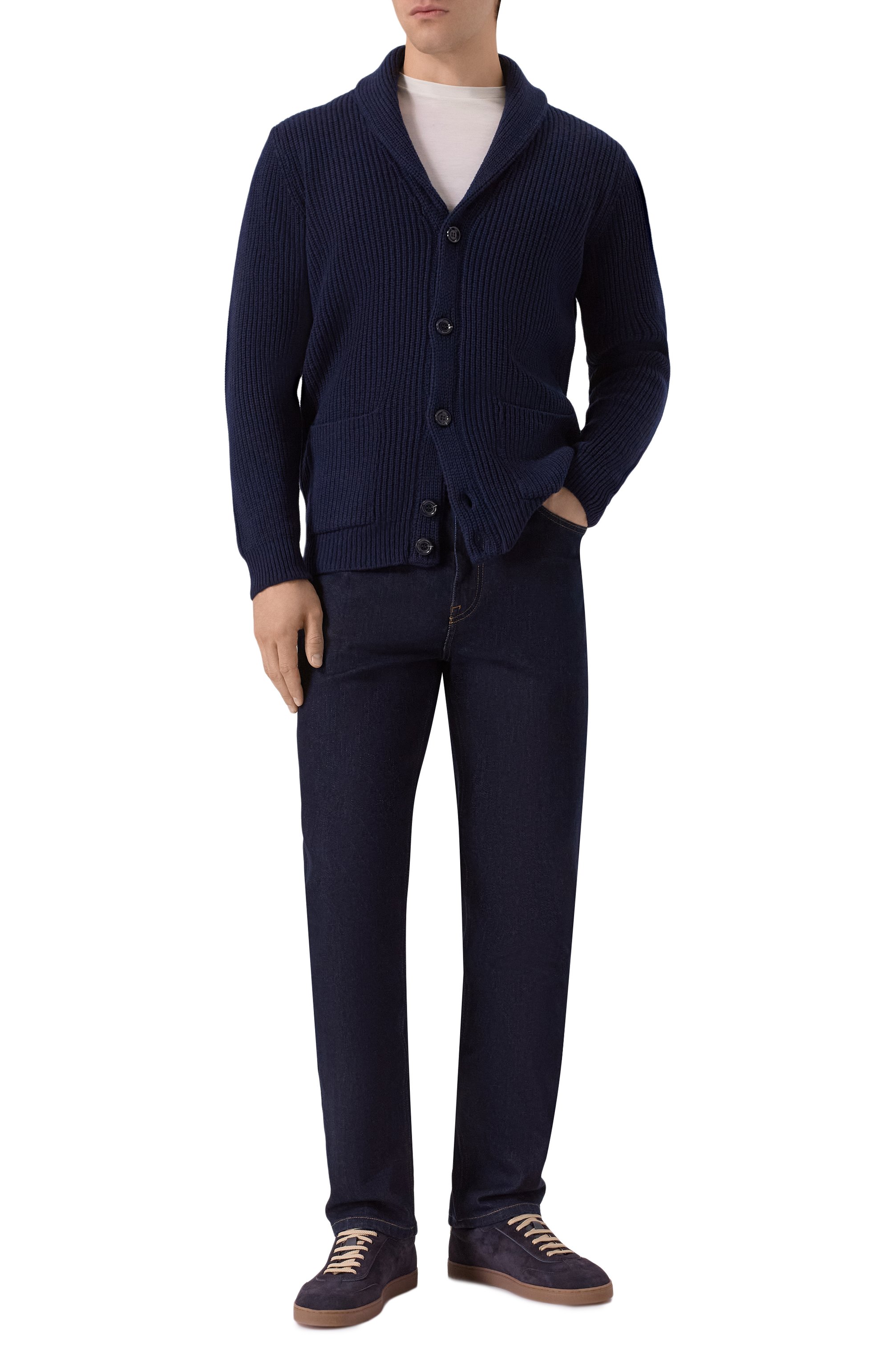 Шерстяной кардиган DANIELE FIESOLI, арт. DF0084, фото 2