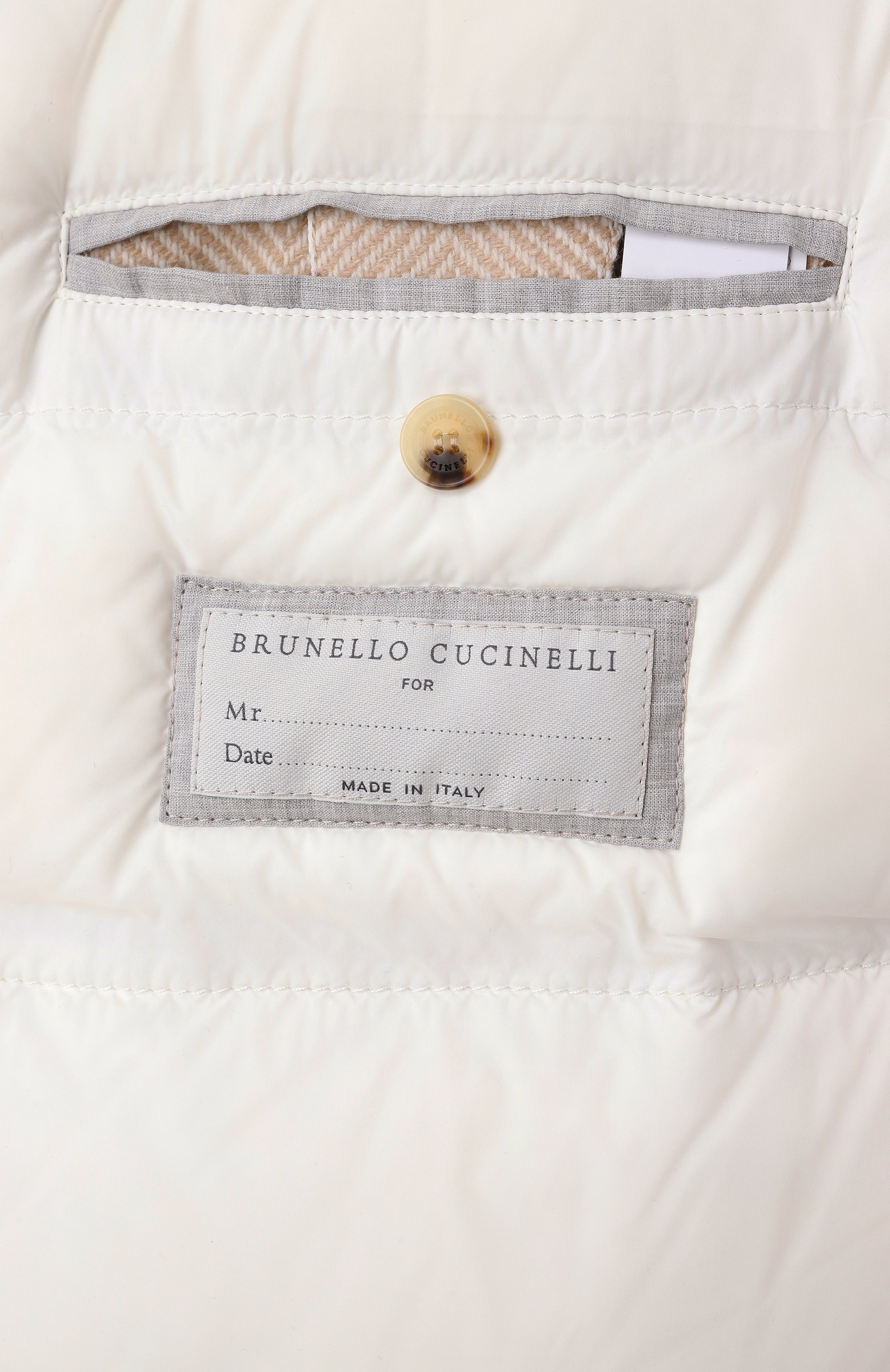 Пуховый жилет BRUNELLO CUCINELLI, арт. MY4861776, фото 7