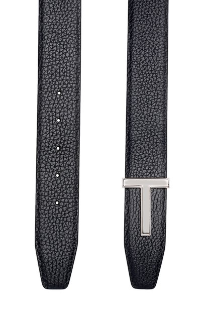 Кожаный ремень TOM FORD темно-синего цвета по цене 77900 руб., арт. TB178P-CL8, фото 2 Кожаный ремень TOM FORD, арт. TB178P-CL8, фото 2