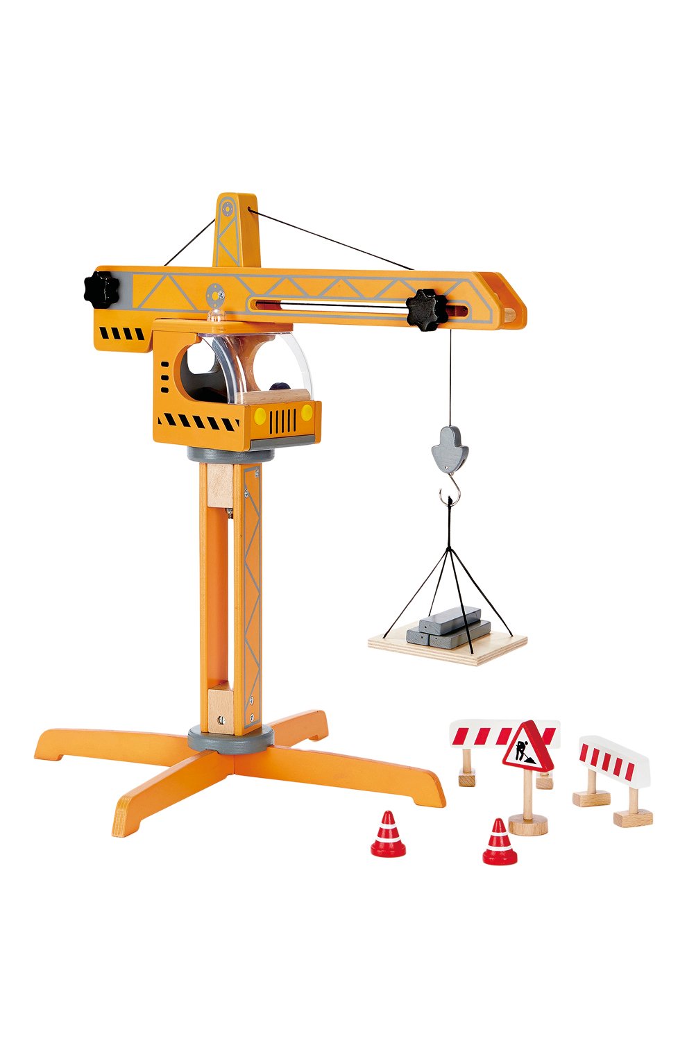 Игрушка большой подъемный кран HAPE, арт. E3011_HP, фото 1