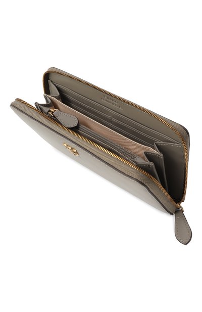 Кожаный кошелек PINKO хаки цвета по цене 15600 руб., арт. 100250/A0F1, фото 3 Кожаный кошелек PINKO, арт. 100250/A0F1, фото 3