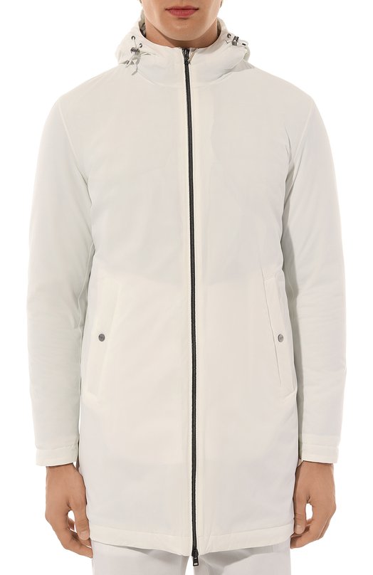 Утепленный плащ Herno PA00029UR/12387S Кремовый  PA00029UR/12387S Фото 3