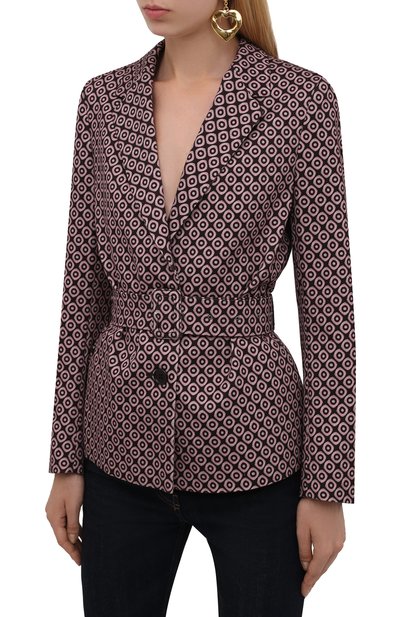 Хлопковый жакет DRIES VAN NOTEN, арт. 212-030403-3066, фото 3