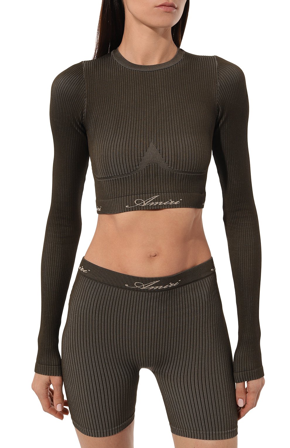 Топ AMIRI коричневого цвета по цене 87550 руб., арт. PS24WKL021, фото 3 Топ AMIRI, арт. PS24WKL021, фото 3