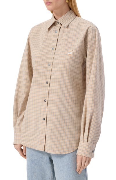 Хлопковая рубашка MOSCHINO, арт. A0227/5548, фото 3