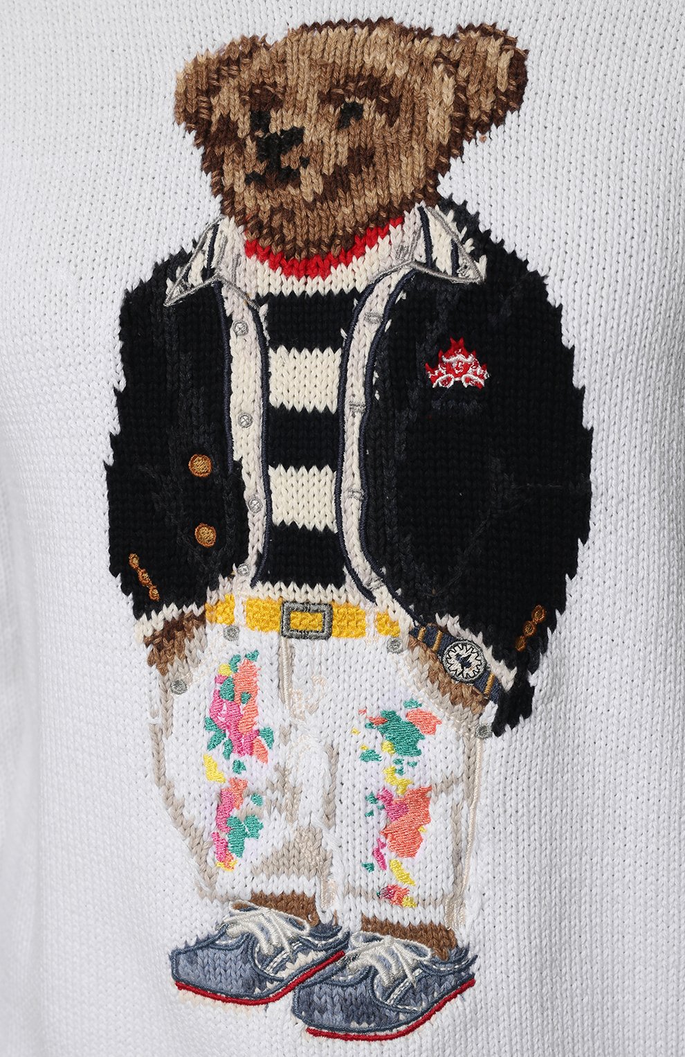 Хлопковый пуловер POLO RALPH LAUREN, арт. 211856726, фото 5