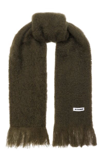 Женский шерстяной шарф JIL SANDER, арт. J02TE0113/J40041
