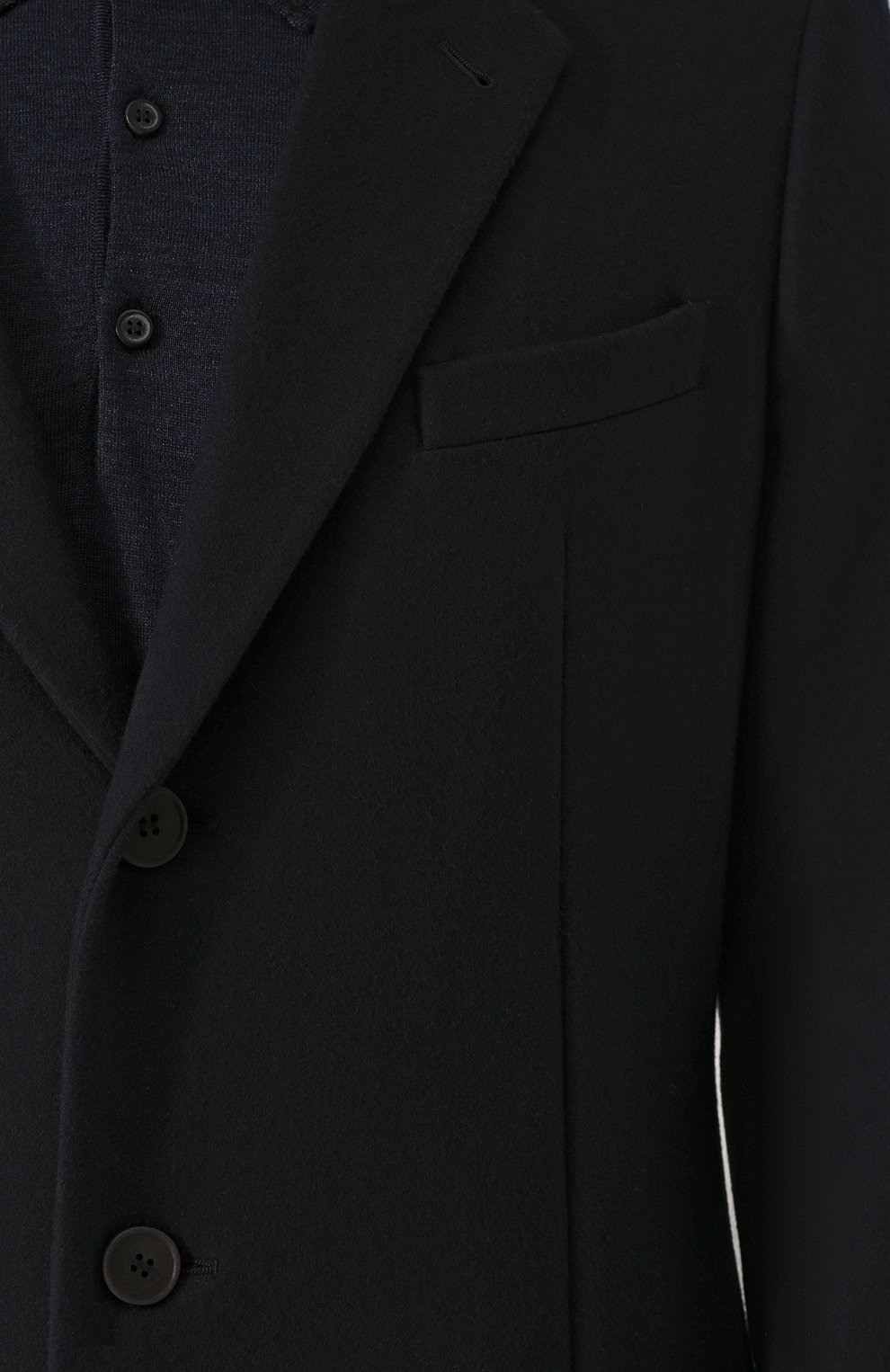 Однобортное кашемировое пальто GIORGIO ARMANI, арт. ZSLG11/ZS315, фото 5