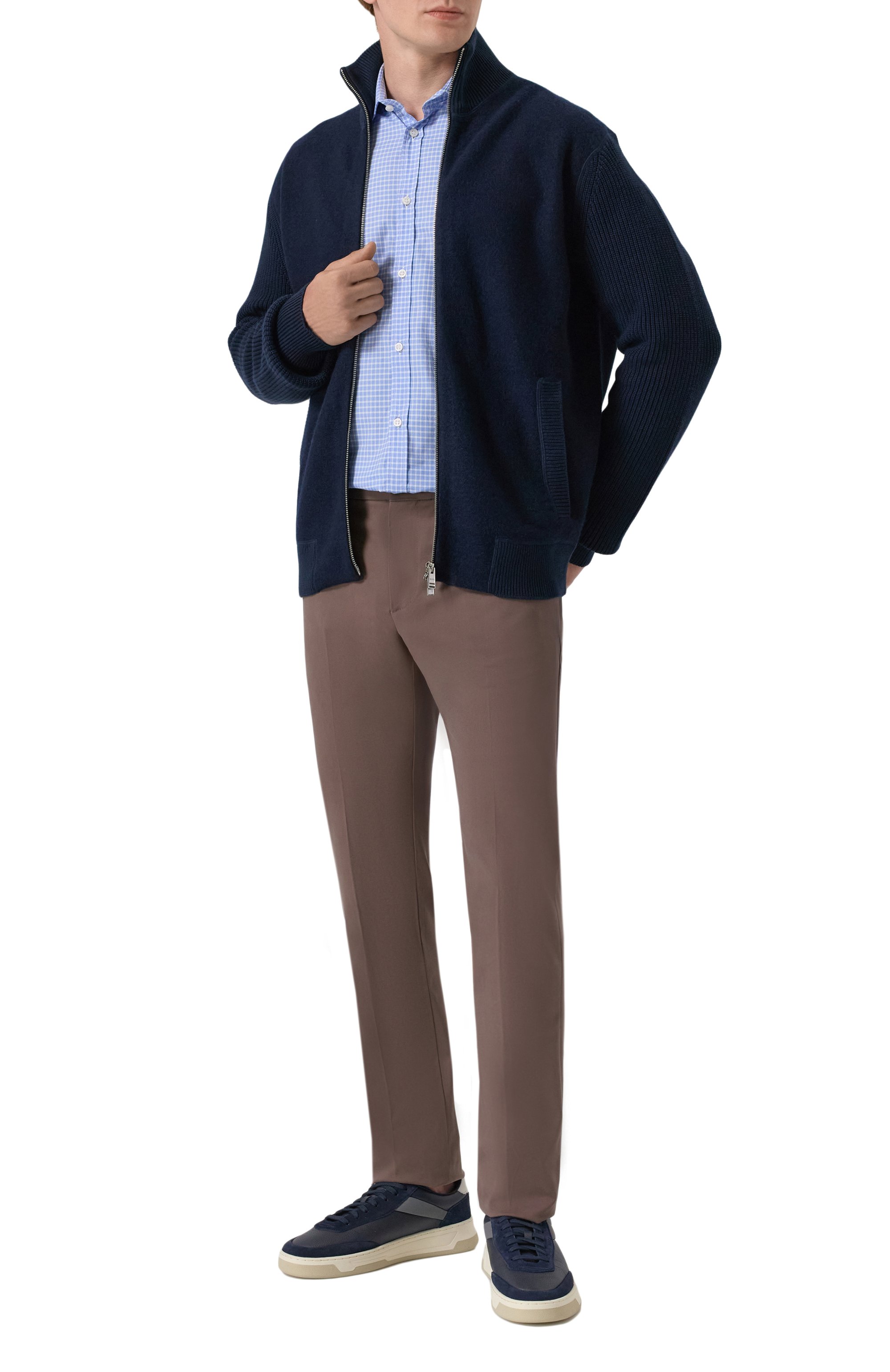 Хлопковая сорочка PAUL&SHARK, арт. 15313169CF, фото 2