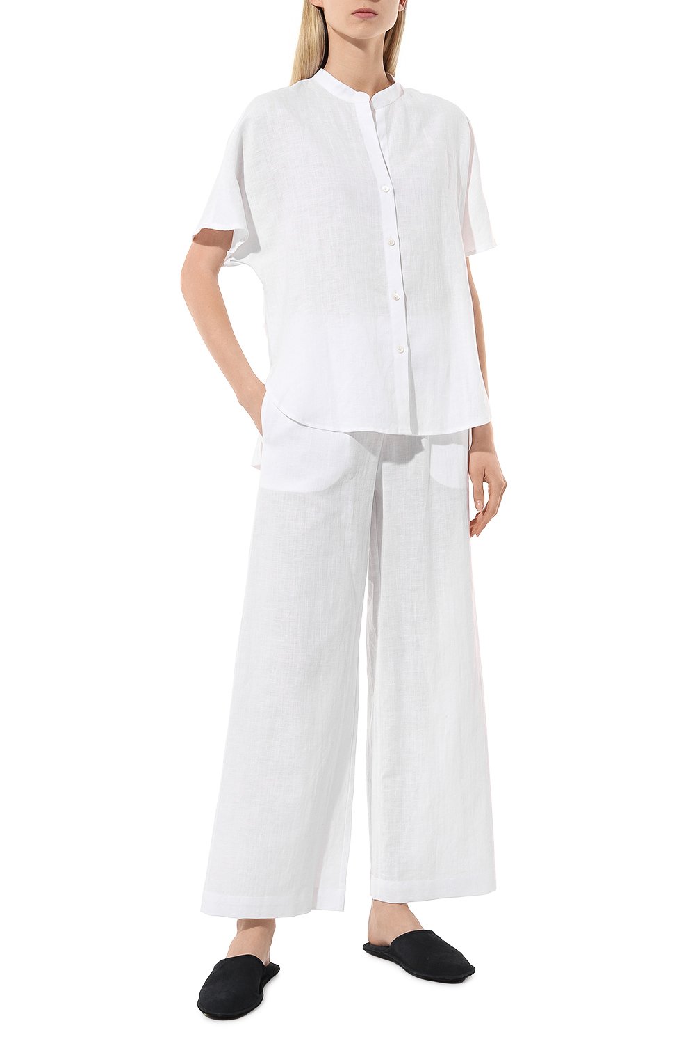 Брюки изо льна и хлопка ZIMMERLI, арт. 4697-17003, фото 2