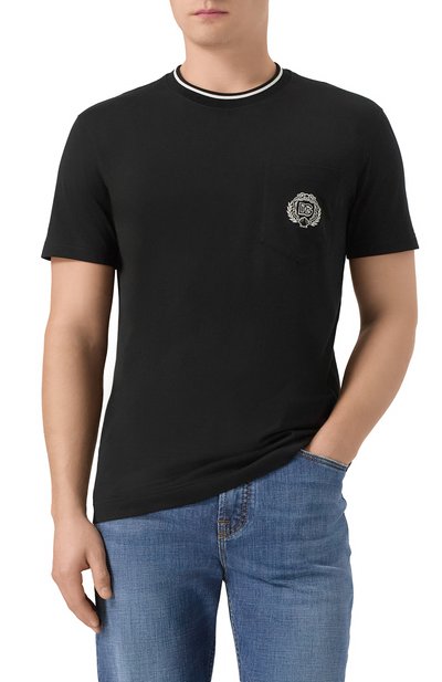 Хлопковая футболка DOLCE & GABBANA, арт. G8RA2Z/FU7EQ, фото 3