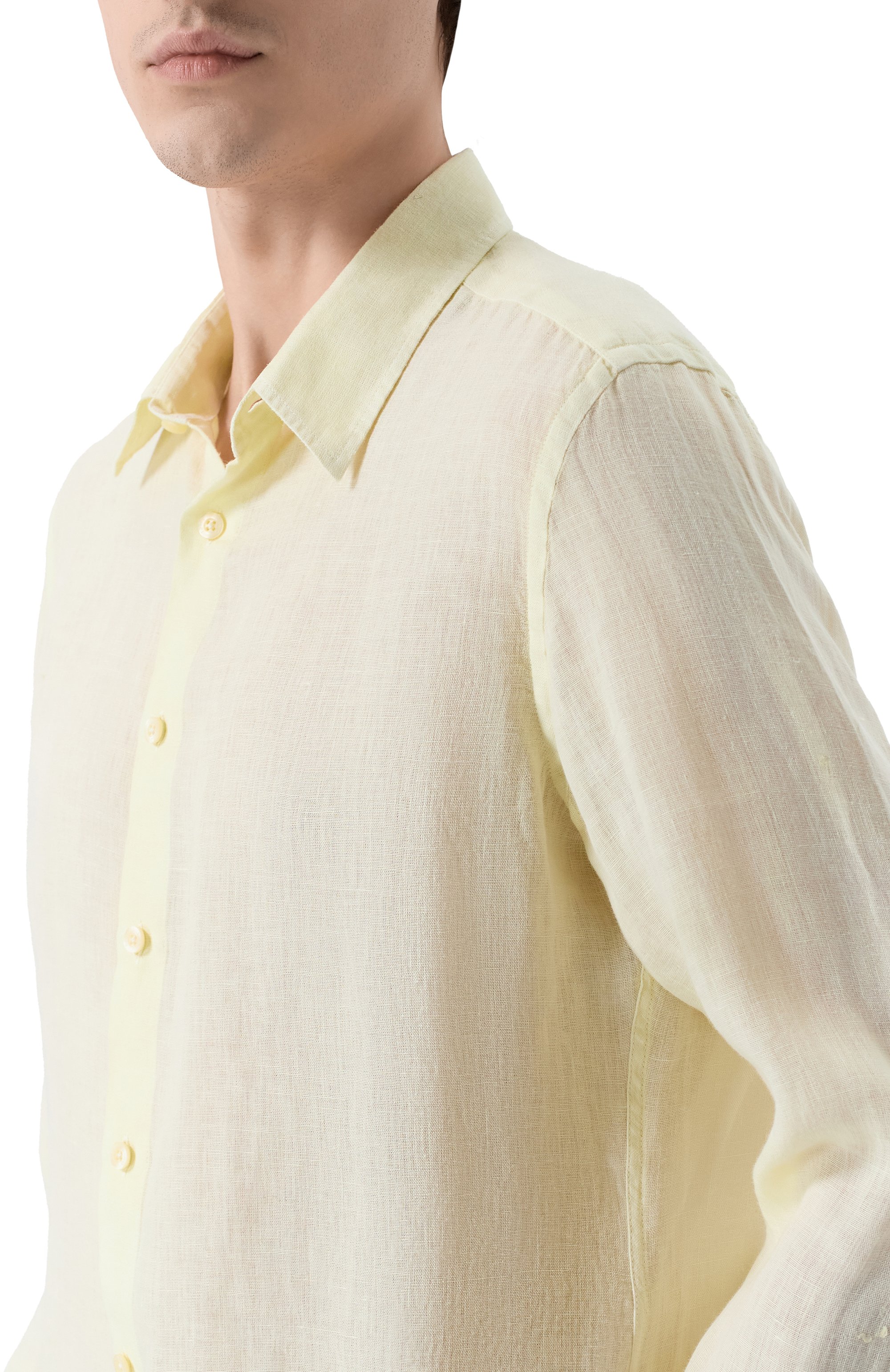 Льняная рубашка 120% LINO, арт. 33ALIM1PKA/0115/S00, фото 5